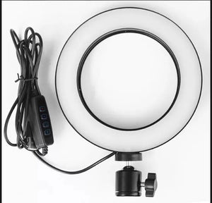 Anel de Led Com Tripé - Ring Light Usb 16cm