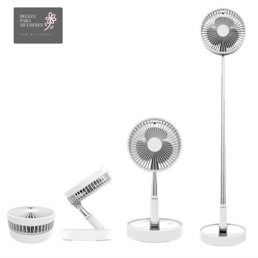 Ventilador Portátil Recarregável USB