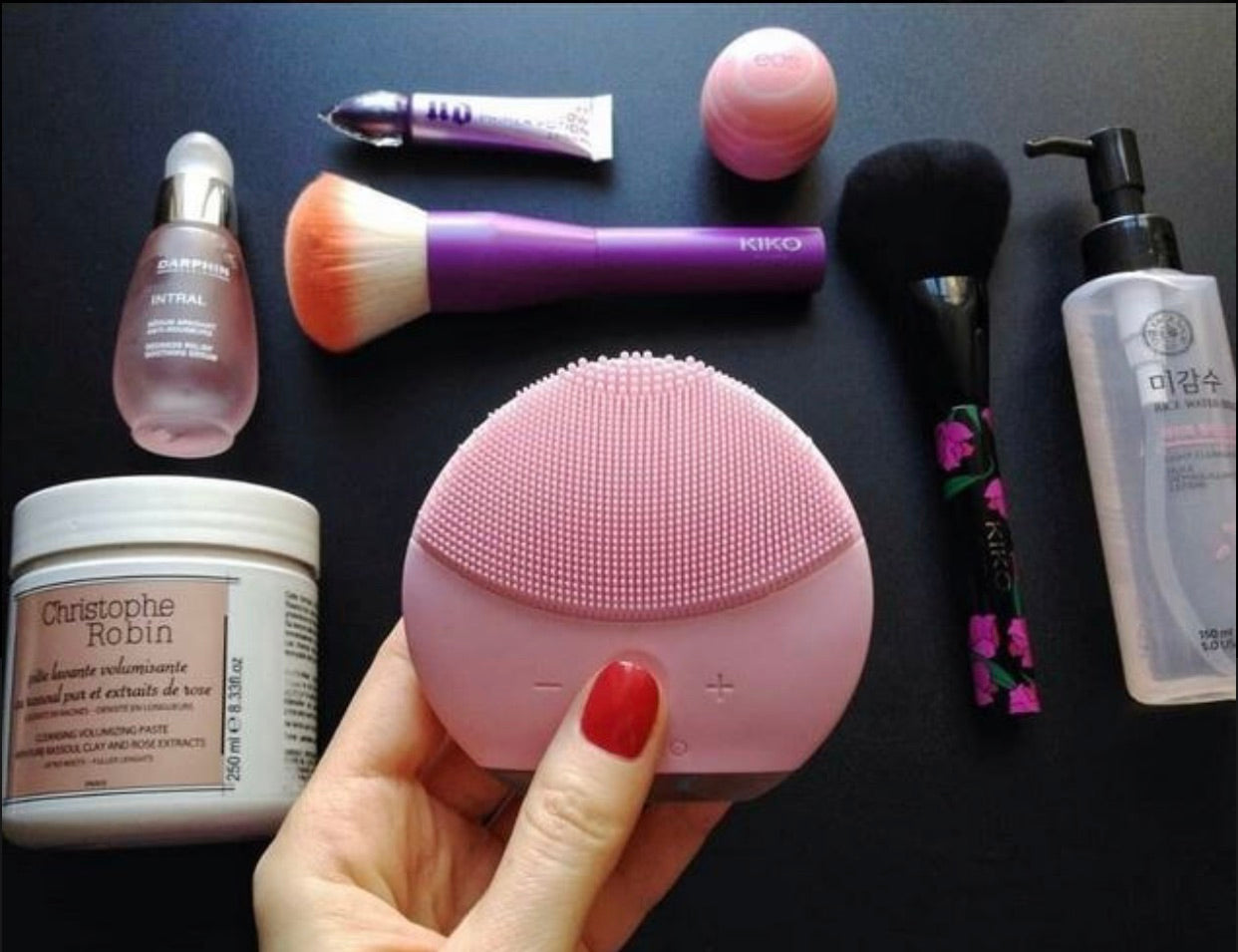 Kit 3X Esponja Elétrica de Massagem Facial