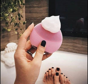 Kit 3X Esponja Elétrica de Massagem Facial