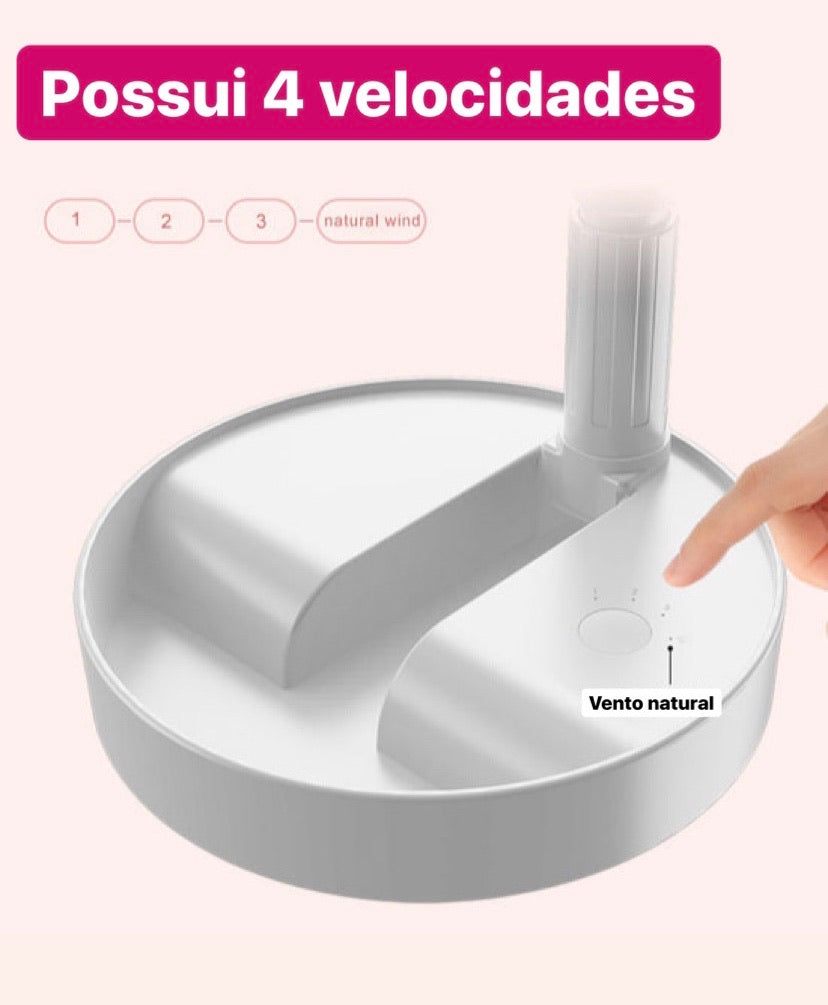 Ventilador Portátil Recarregável USB