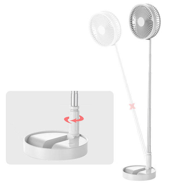Ventilador Portátil Recarregável USB
