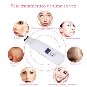 Aparelho Ultrassônico - Peeling - Limpeza de pele